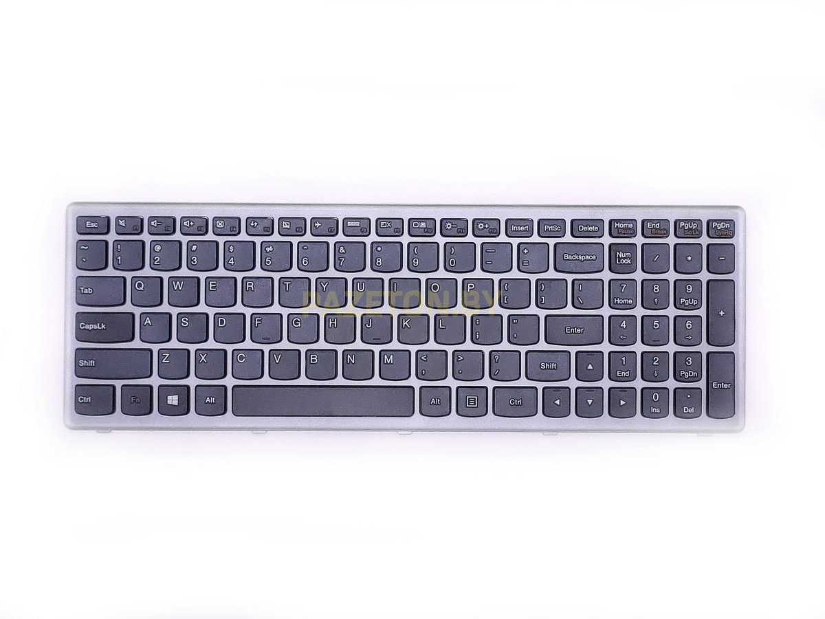 Клавиатура US для Lenovo Z500 без кириллицы и других моделей ноутбуков