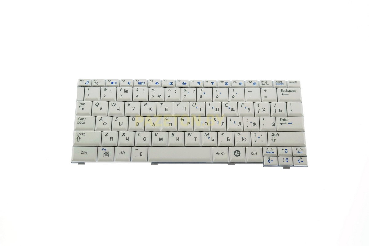 Клавиатура для ноутбука SAMSUNG N120 NP-120 N510 белая и других моделей ноутбуков - фото 1 - id-p94239157
