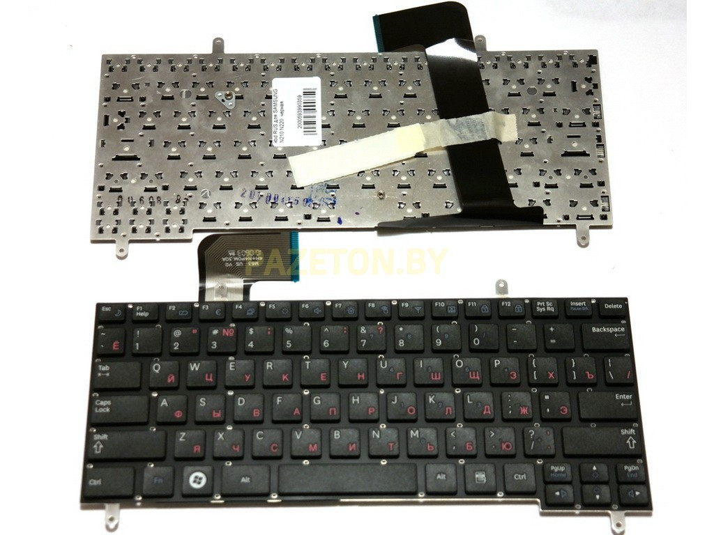Клавиатура для ноутбука SAMSUNG N210 N220 черная и других моделей ноутбуков - фото 1 - id-p94239160