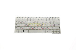 Клавиатура для ноутбука SAMSUNG NF110 NP-NF110 белая и других моделей ноутбуков
