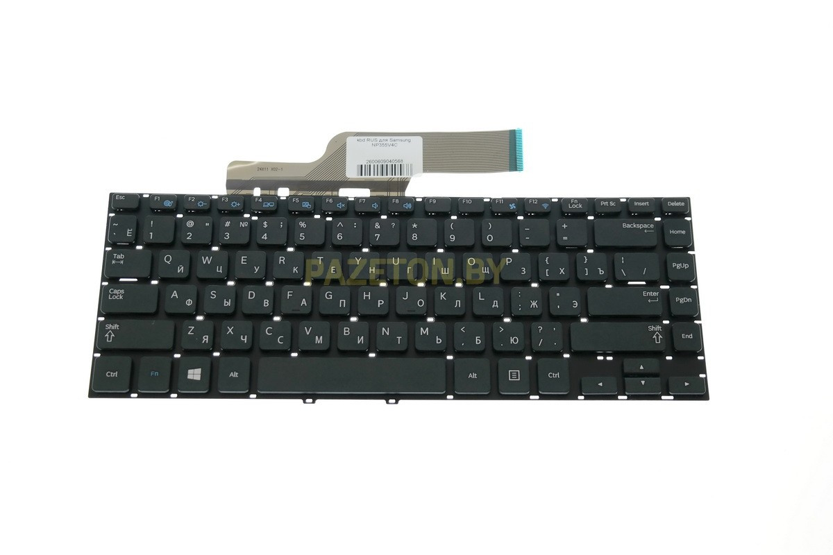 Клавиатура для ноутбука Samsung NP355V4C и других моделей ноутбуков - фото 1 - id-p94239170