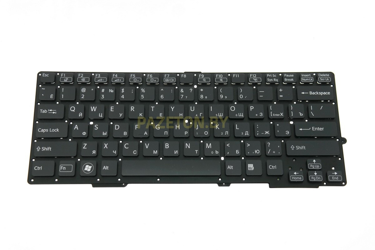 Клавиатура для ноутбука SONY Vaio SVS13 SVS 13 черная и других моделей ноутбуков - фото 1 - id-p94239202