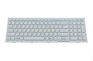 Клавиатура для ноутбука Sony Vaio VPC-EH pcg-71812V белая и других моделей ноутбуков