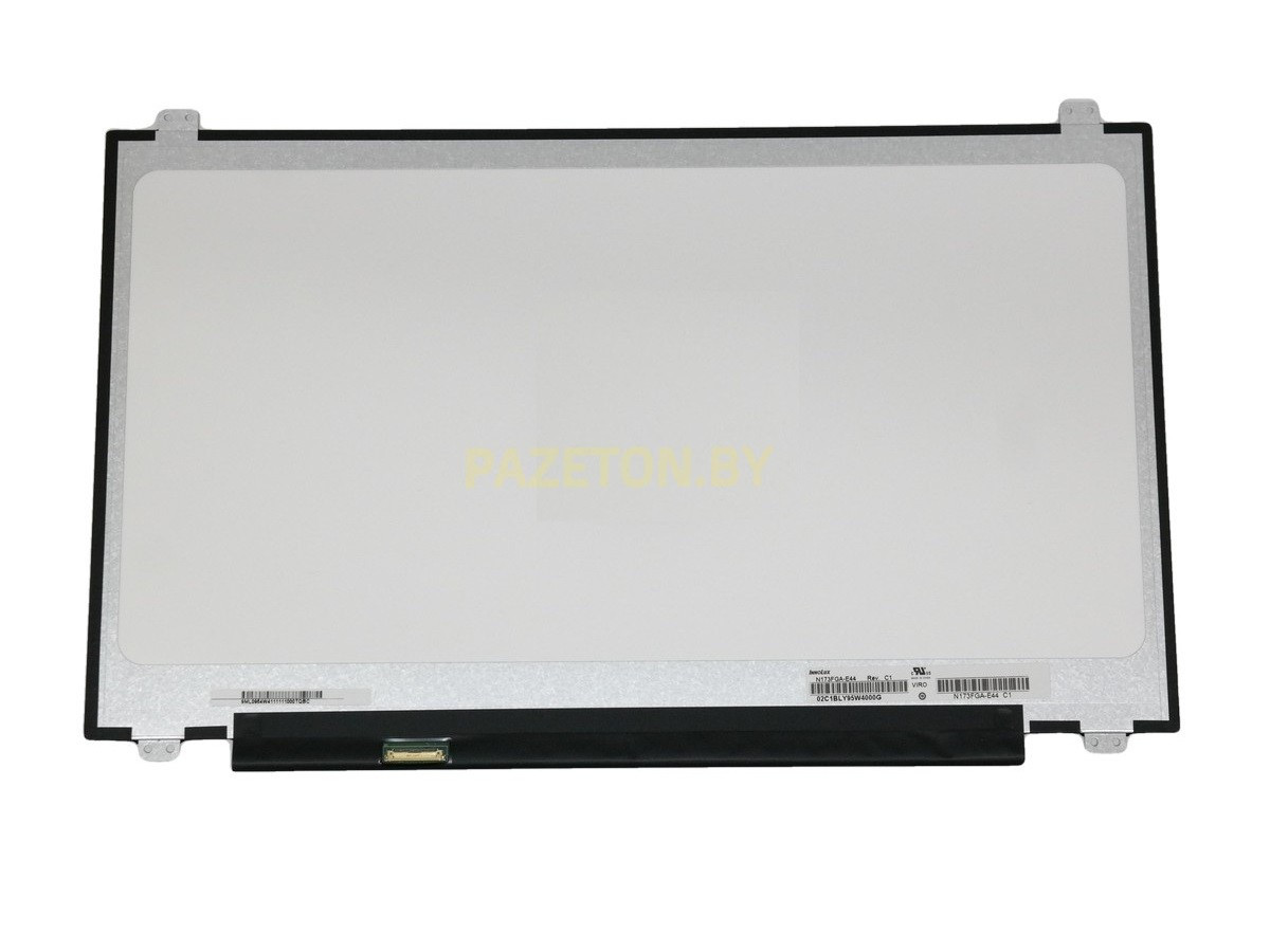 Экран ноутбука 17,3" LED 1600x900 N173FGA-E44 30PIN LEFT SLIM глянец