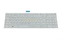 Клавиатура для ноутбука TOSHIBA Satellite C850 C870 БЕЛАЯ и других моделей ноутбуков