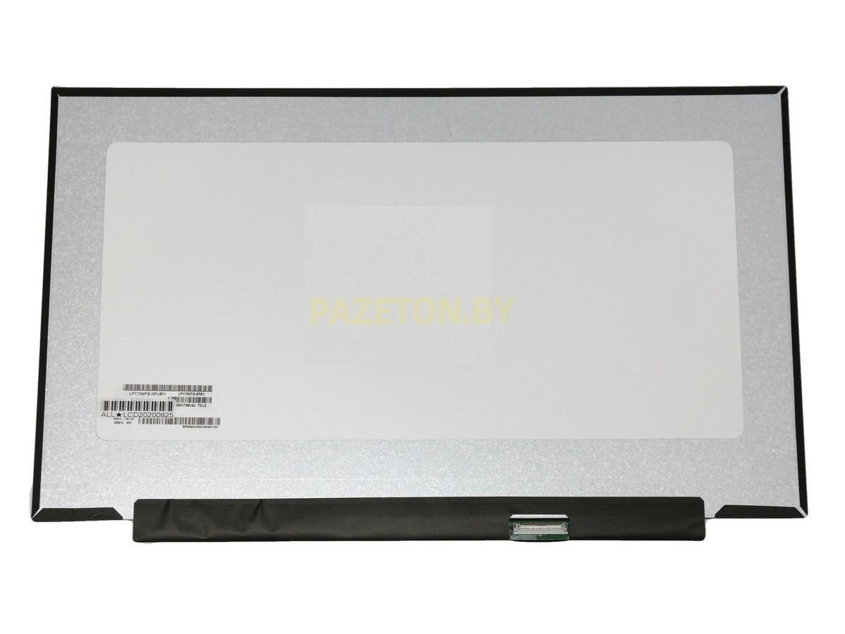 Экран ноутбука 17,3" LED 1920x1080 LP173WFG-SPB1 144HZ FHD IPS MAT 40пин eDp правый