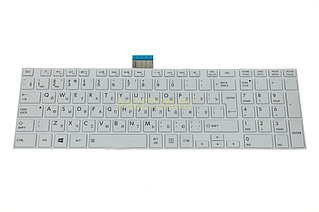 Клавиатура для ноутбука TOSHIBA Satellite L850 L870 рамка белая и других моделей ноутбуков