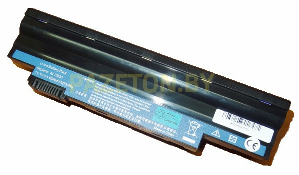 Батарея AL10B31 11,1В 6600мАч для Acer Aspire One D255 D260 D270 и других - фото 1 - id-p94238109