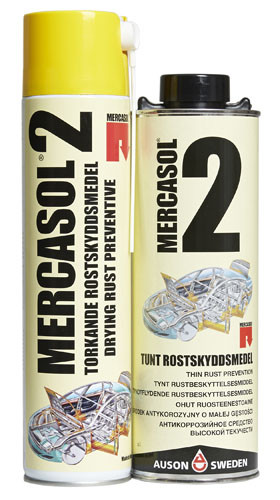 Mercasol 2 прозрачный, антикоррозионный состав, для скрытых полостей автомобиля. (1л евробаллон) - фото 2 - id-p167547860