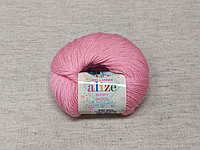 Пряжа Alize Baby Wool, Ализе Беби Вул, турецкая, шерсть, акрил, бамбук, для ручного вязания (цвет 194)