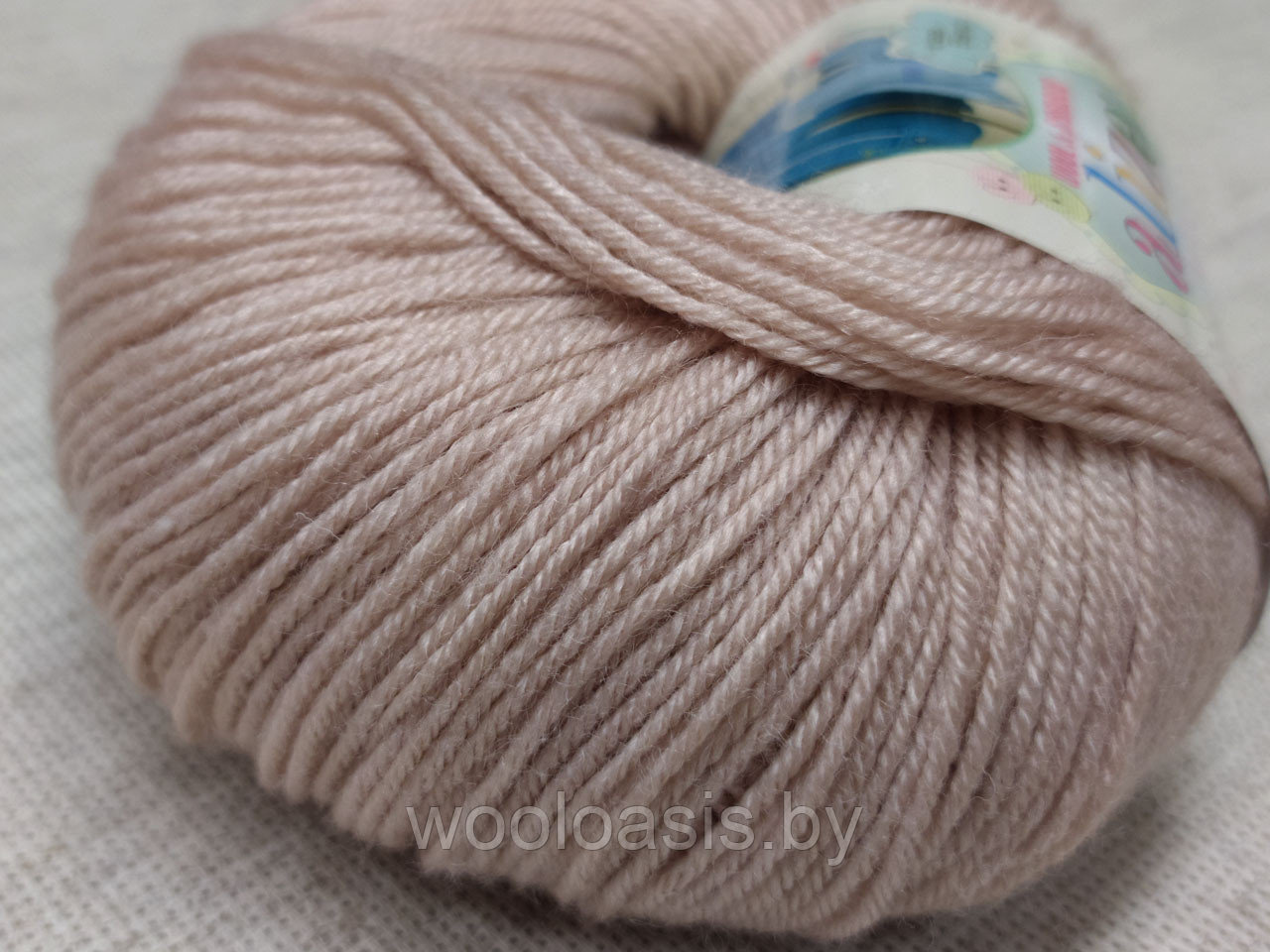 Пряжа Alize Baby Wool, Ализе Беби Вул, турецкая, шерсть, акрил, бамбук, для ручного вязания (цвет 382) - фото 2 - id-p167547912