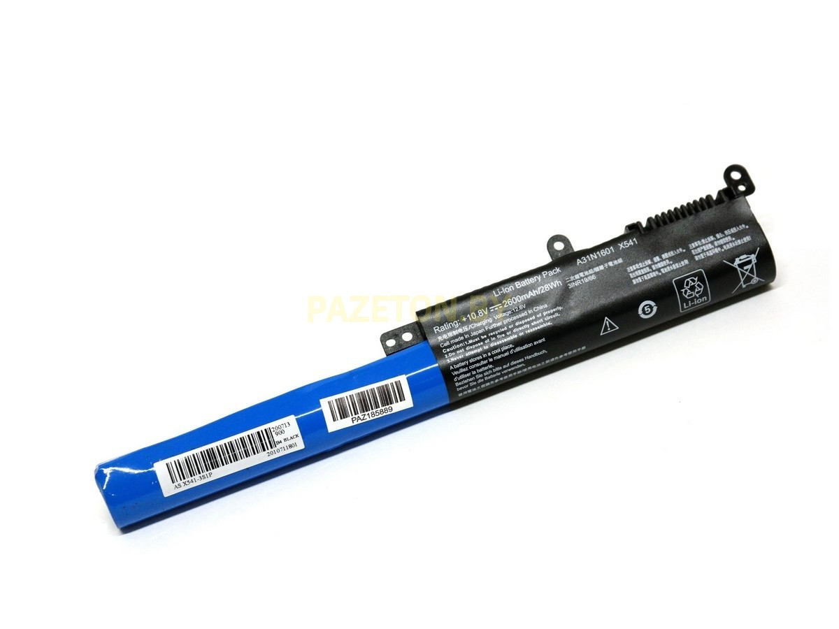 Батарея A31N1601 10.8V 2600mAh для Asus X541 R5410 F541 - фото 4 - id-p133932553