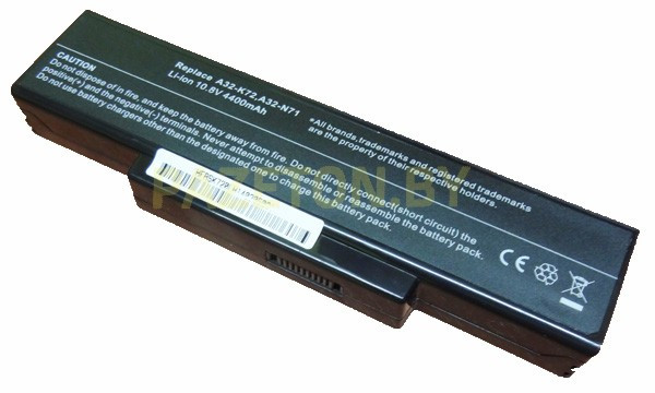 Батарея A32-K72 11,1В 4400мАч для Asus A72 A73 K72 K73 N71 N73 K72 X73 X77 и других - фото 1 - id-p94238190