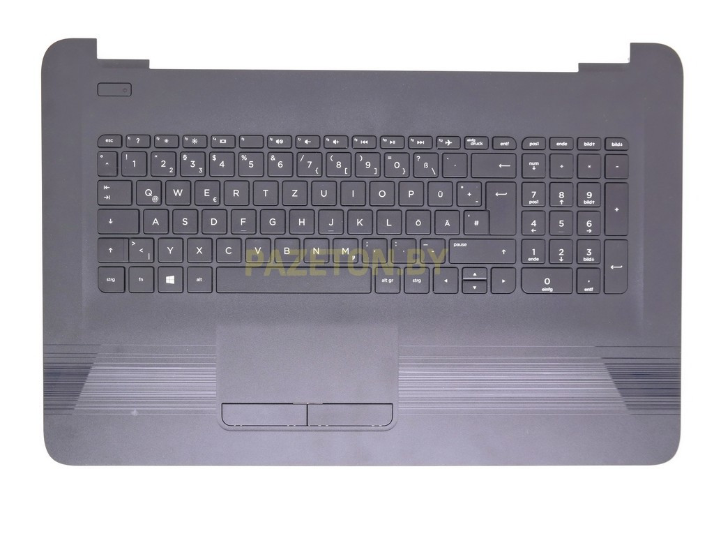 HP PAVILION HP 17-X 17-Y палмрест с тачпадом черный C cover