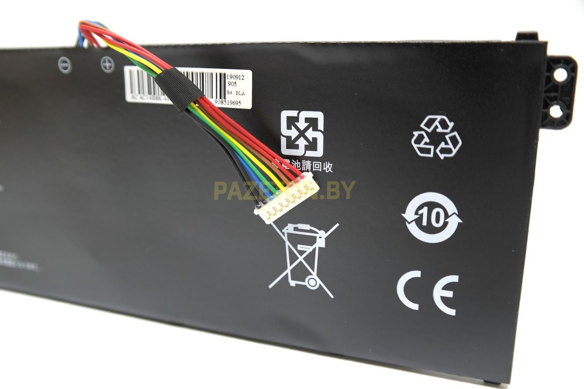 Аккумулятор для ноутбука Acer Aspire V3-111 V3-111P V3-112P V3-371 li-pol 15,2v 2200mah черный - фото 2 - id-p126693601