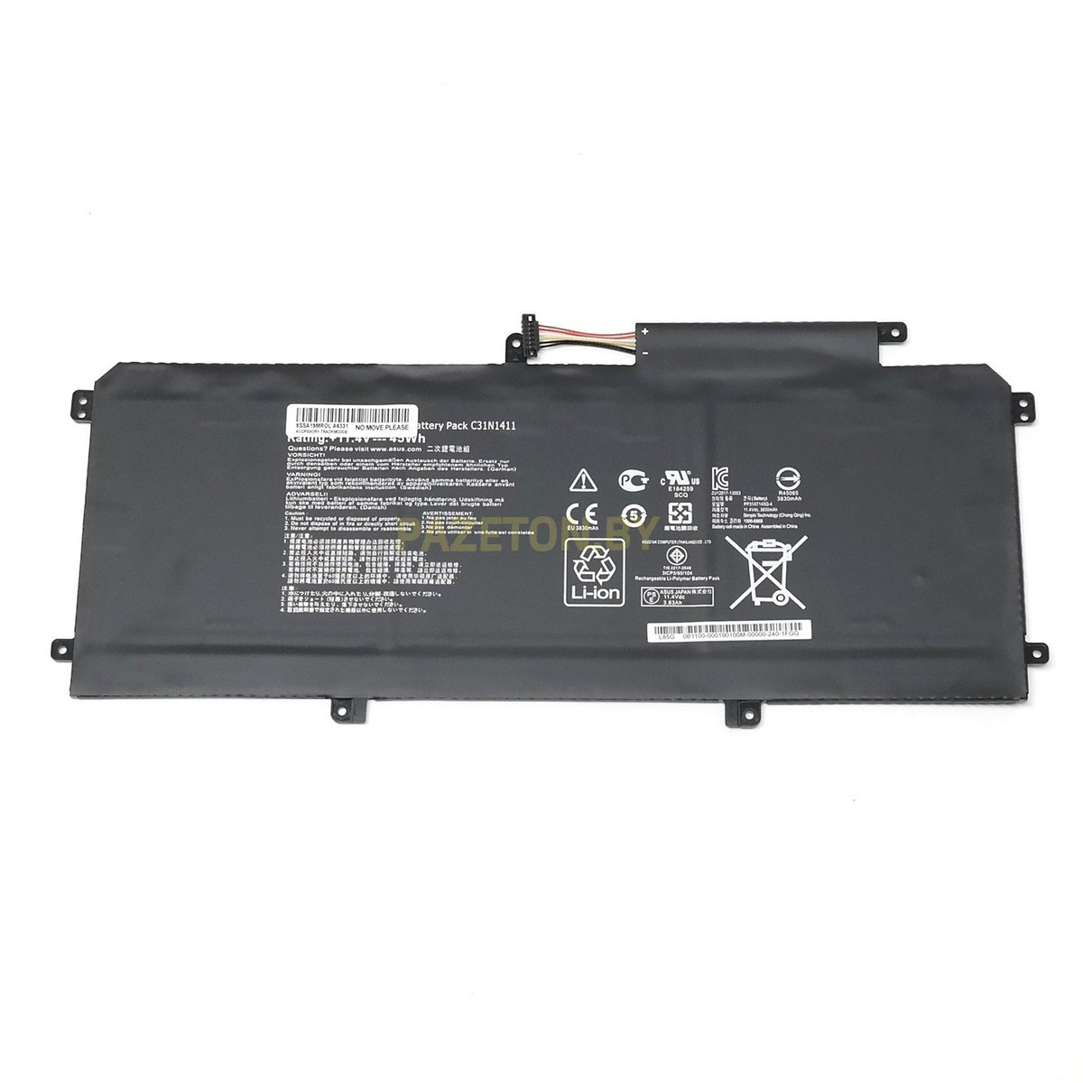 Батарея C31N1411 11,4V 45Wh для Asus Zenbook UX305FA UX305CA и других моделей ноутбуков