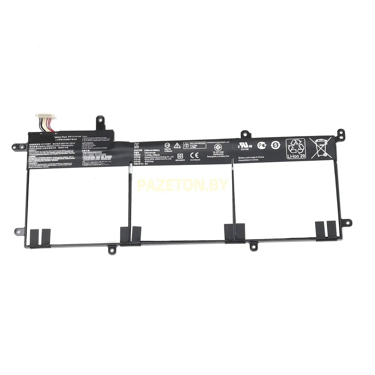 Батарея C31N1428 11,34V 4780mAh для Asus Zenbook UX305 UX305LA UX305UA и других моделей ноутбуков