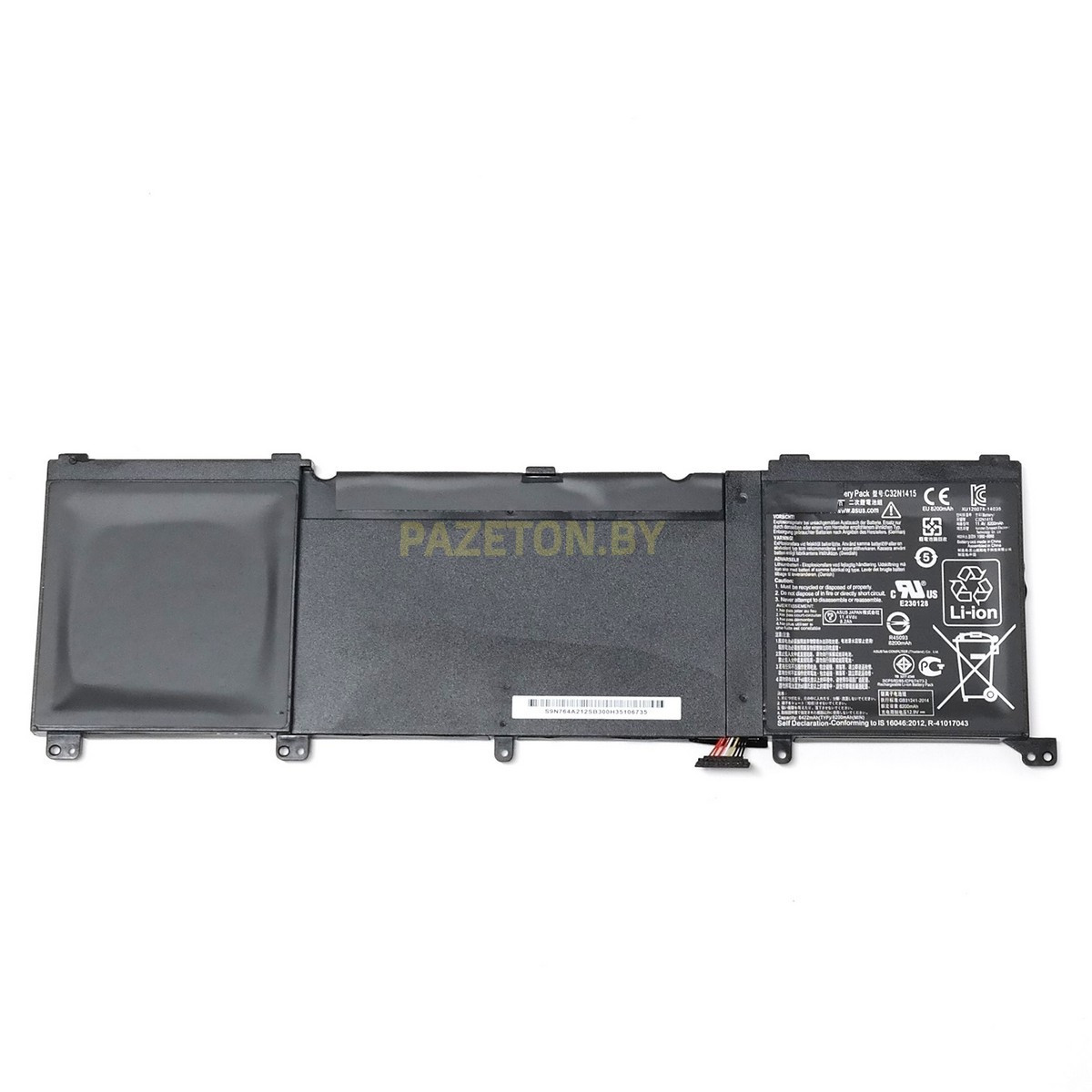 Батарея C32N1415 11,4V 8200mAh для Asus Zenbook Pro UX501JW UX501VW и других моделей ноутбуков