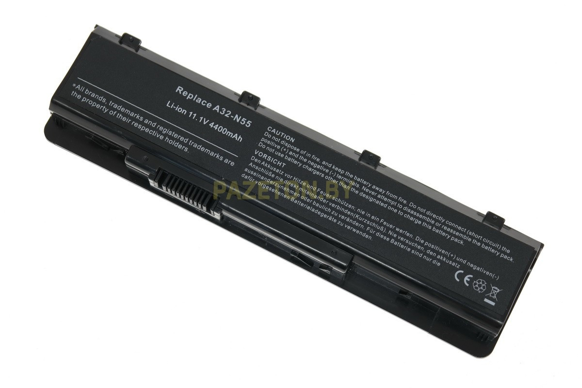 Батарея для ноутбука Asus N45SF, N45SL, N45VM li-ion 11,1v 4400mah черный