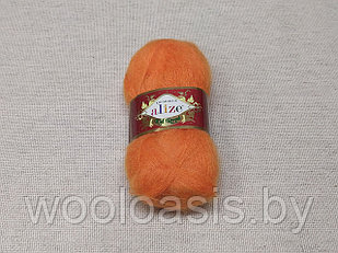 Пряжа Alize Kid Royal Mohair, Ализе Кид Роял Мохер, турецкая, мохер с полиамидом, для ручного вязания (цвет 487)