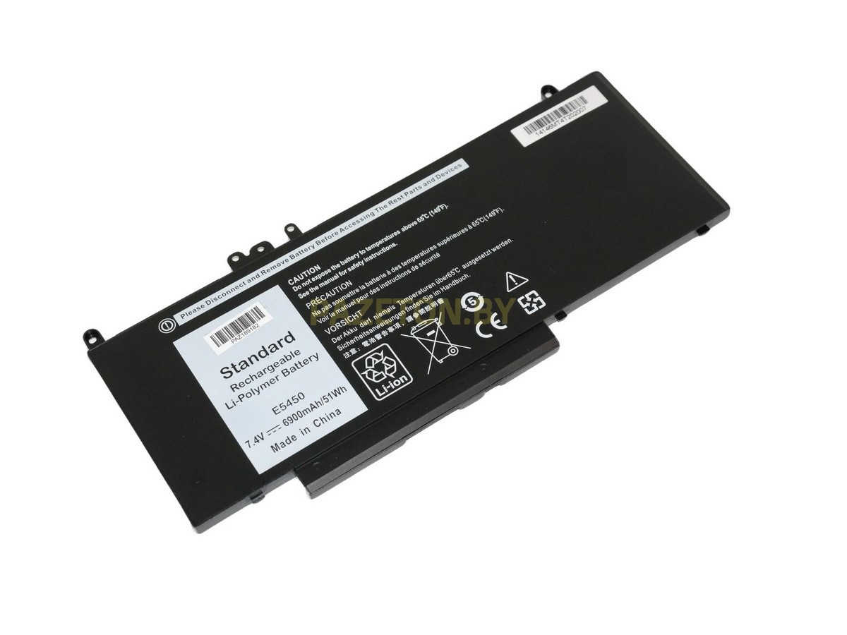 Батарея 6MT4T для Dell Latitude E5470 E5570 7.6V 6000mAh/46Wh и других