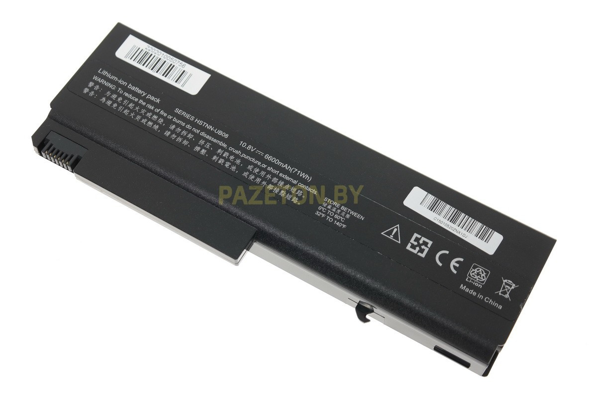 Батарея HSTNN-DB16 10,8В 6600мАч для HP Compaq nc6100 nc6200 nc6300 nc6400 nx6100 nx6300