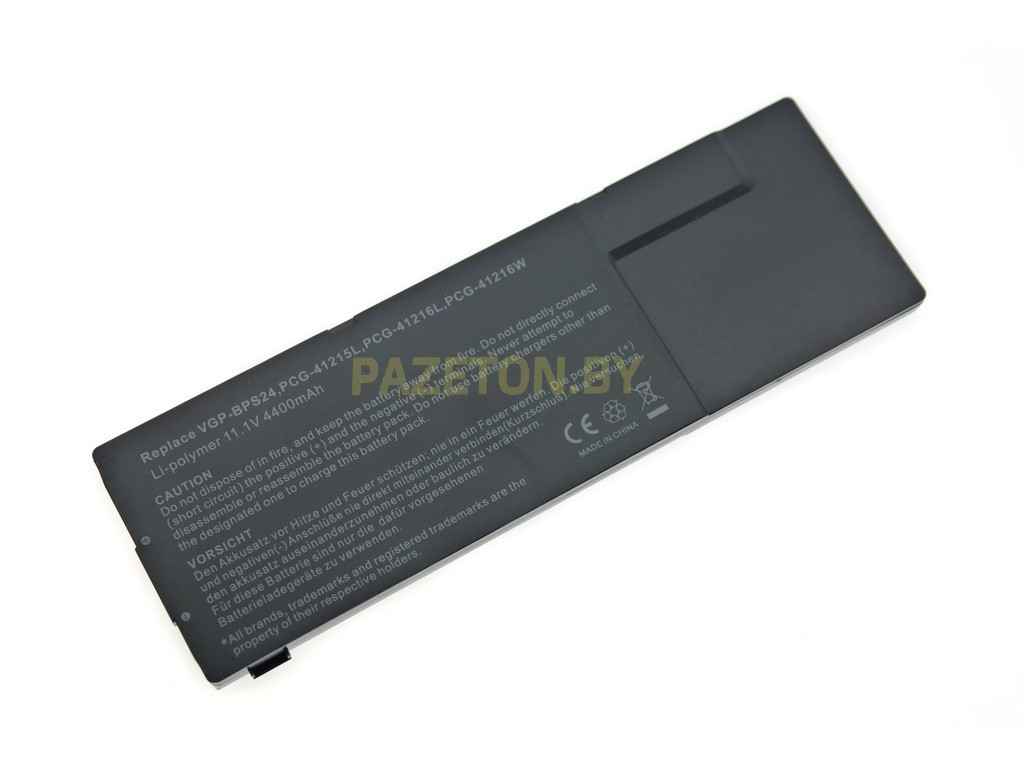 VGP-BPL24 VGP-BPSC24 батарея для ноутбука li-ion 11,1v 4400mah черный - фото 1 - id-p94238566