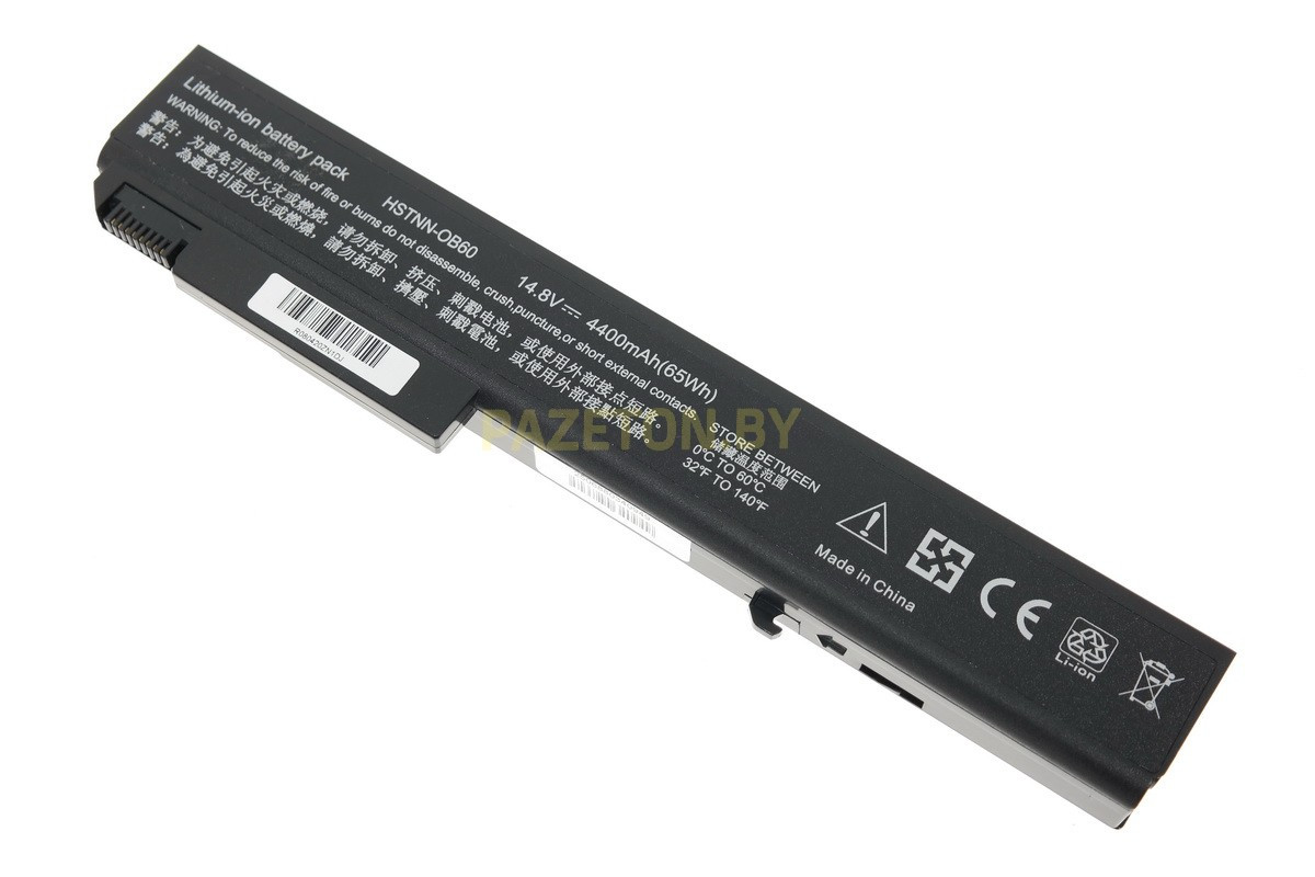 Батарея HSTNN-OB60 14,4В 4400мАч для HP EliteBook 8530w 8540p и других, фото 1