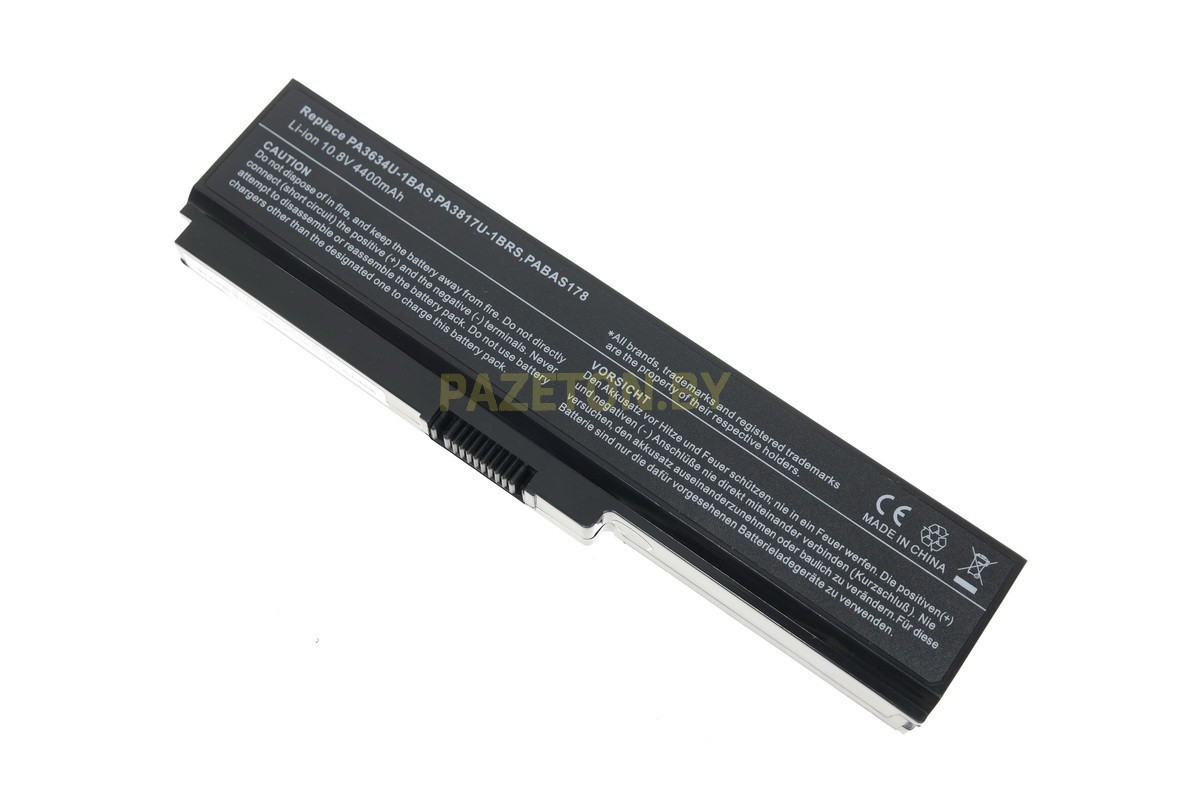 Аккумулятор для ноутбука Toshiba Portege M800 M803 M807 M819 li-ion 10,8v 4400mah черный, фото 1