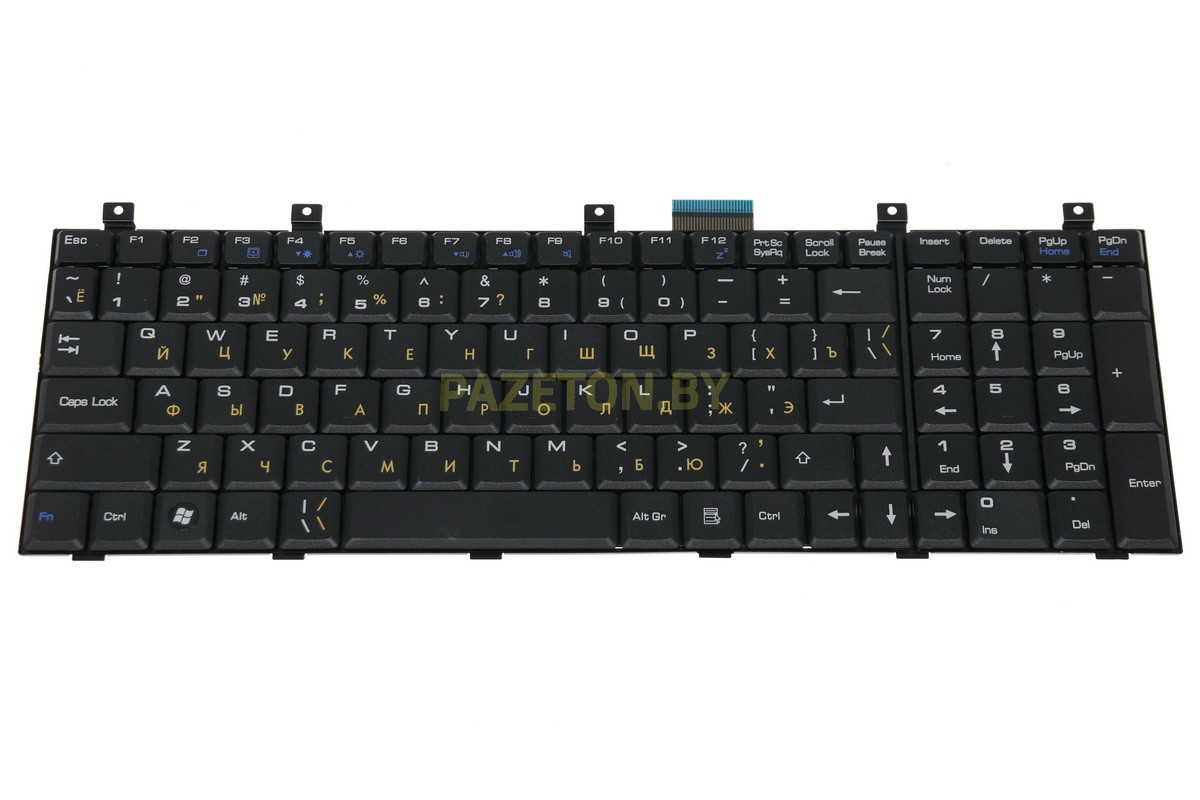 Клавиатура для ноутбука MSI CR610 CR650 CR700 CR720 черная - фото 1 - id-p135120722