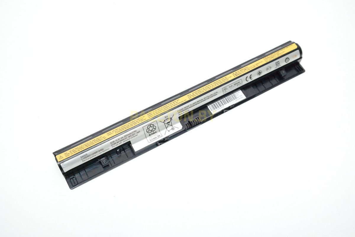 Батарея L12S4E01 14,4В 2600мАч ЧЕРНЫЙ для Lenovo IdeaPad G50-70 G400s G500s и других, фото 1