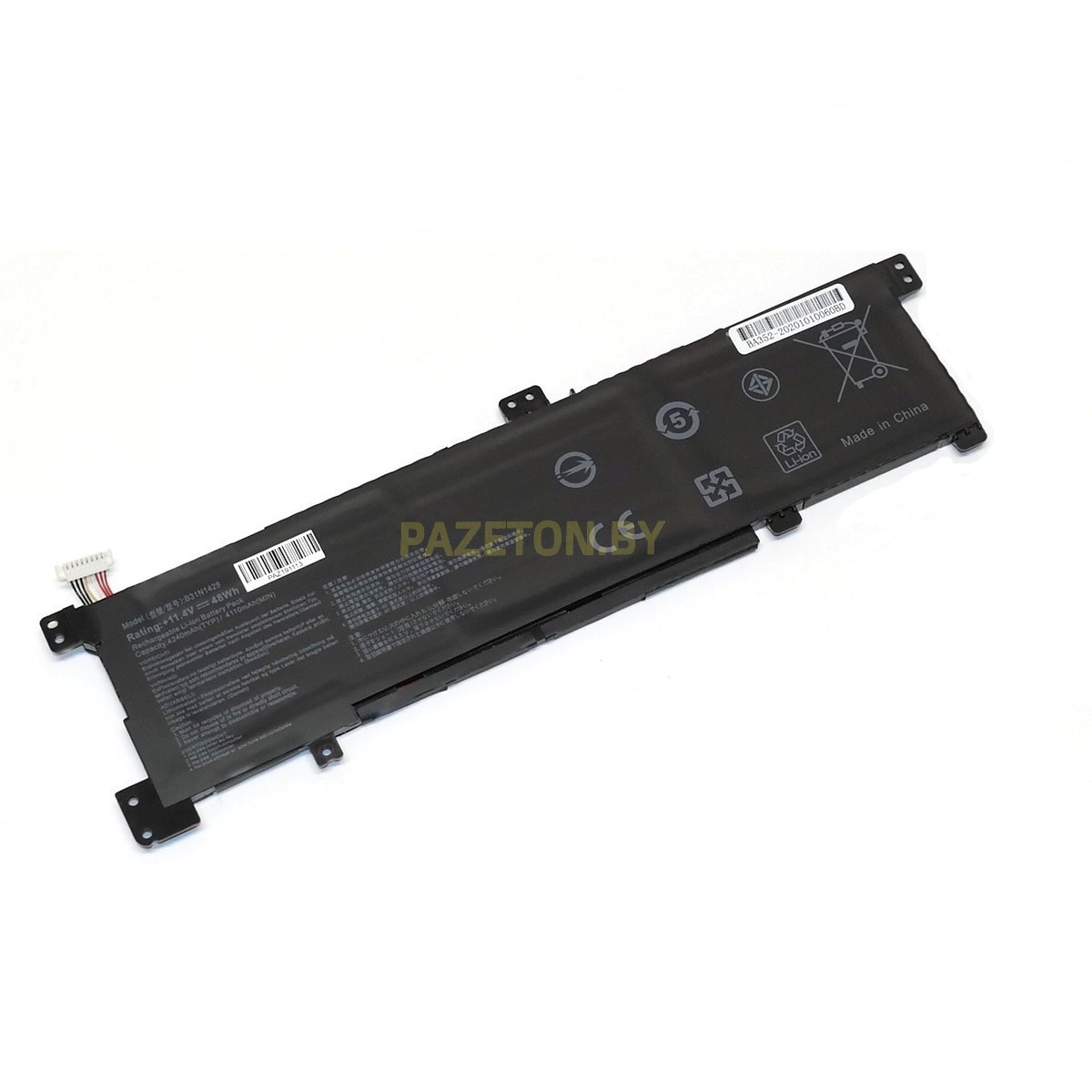 Батарея для ноутбука Asus A401LB A401UB A401UQ A401UQ li-pol 11,4v 4200mah черный