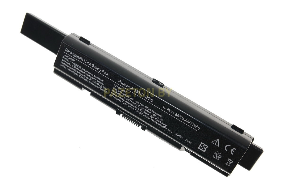 Батарея PA3534U-1BRS 10,8В 6600мАч для Toshiba A200 A300 A500 L300 L500 - фото 1 - id-p94238633