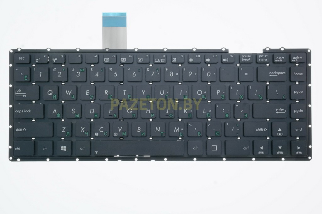 Клавиатура для ноутбука Asus X450 черная под рамку и других моделей ноутбуков