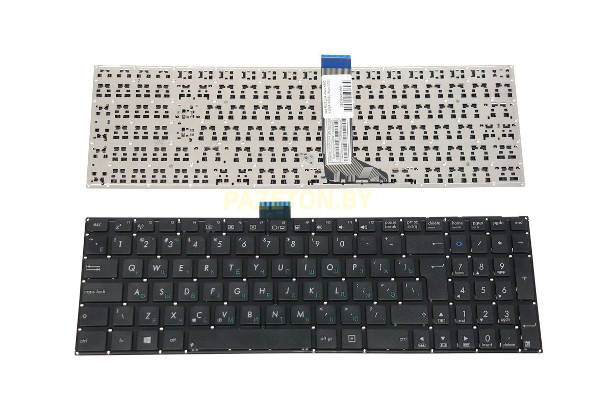 Клавиатура для ноутбука Asus X502 X502A X502U S550 Вертикальный Enter с винтовым крепежем