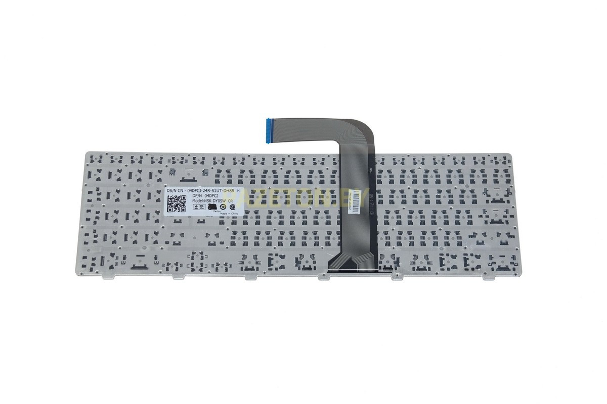 Клавиатура для ноутбука DELL INSPIRON 15R N5110 Q15R M5110 в рамке черная и других моделей ноутбуков - фото 2 - id-p94238868