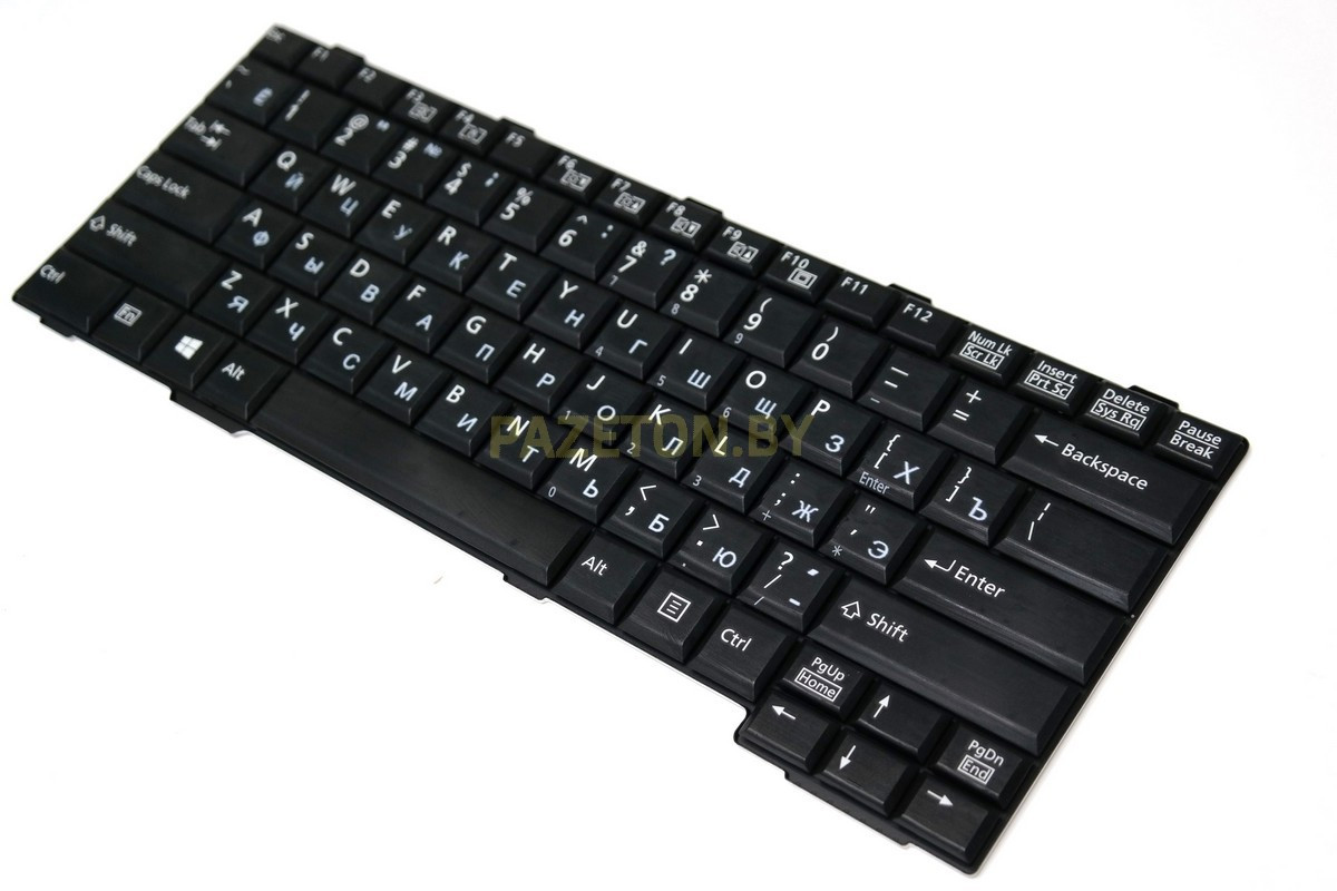 Клавиатура для ноутбука Fujitsu S752 Черная - фото 3 - id-p130184959