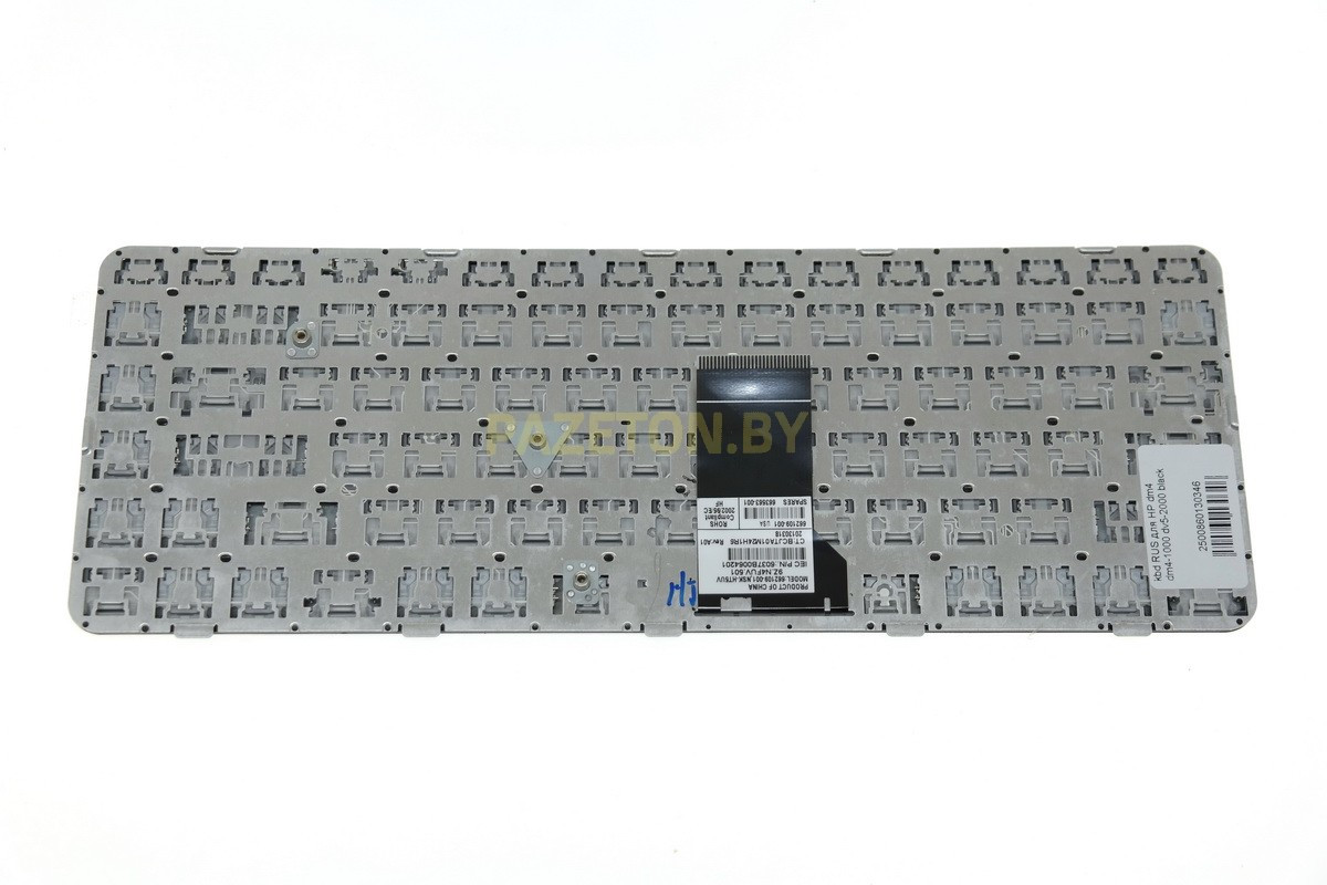 Клавиатура для ноутбука HP dm4 dm4-1000 dv5-2000 черная и других моделей ноутбуков - фото 2 - id-p94238915