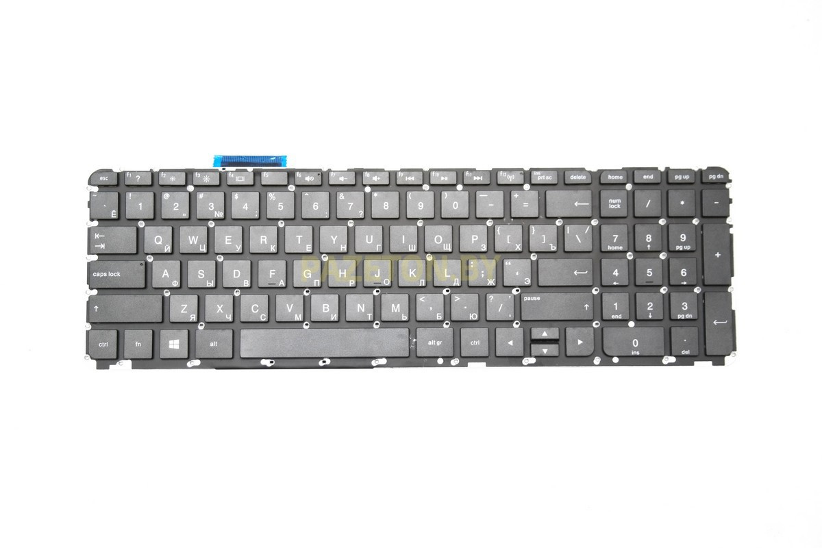 Клавиатура для ноутбука HP ENVY 15-J 17-J без рамки и без подсветки
