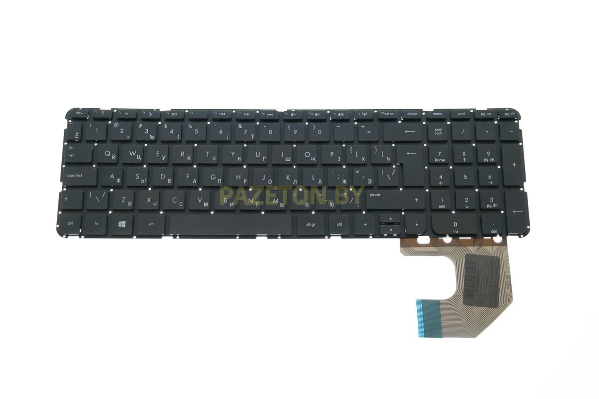 Клавиатура для ноутбука HP Pavilion 15 15-B без рамки горизонтальный Enter и других моделей ноутбуков