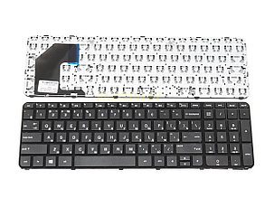Клавиатура для ноутбука HP Pavilion 15 черная ( hp 15-B ) В рамке Горизонтальный Enter и других моделей
