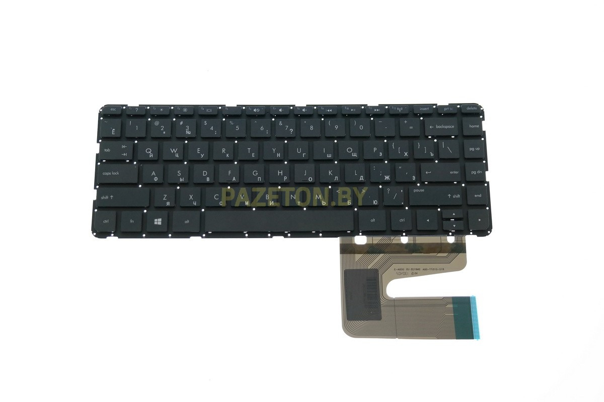 Клавиатура для ноутбука HP Pavilion 14-n черная и других моделей ноутбуков