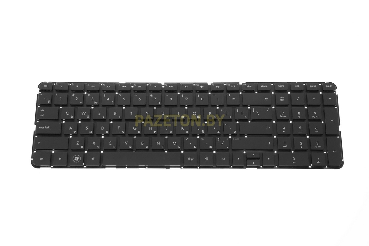Клавиатура для ноутбука HP Pavilion DV7-4000 DV7 4000 DV7-4100 RU черный вставка под рамку и других моделей