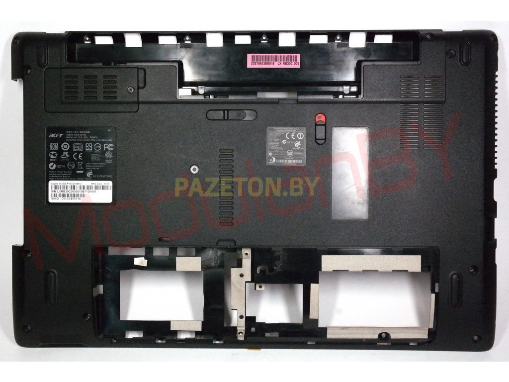 Aspire 5552 5552G 5742G 5742ZG ACER нижняя часть основания ноутбука D (корыто) бу - фото 2 - id-p94239694