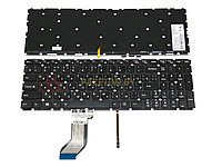 Клавиатура для ноутбука ноутбука Lenovo IdeaPad Y700-15ISK черная с подсветкой