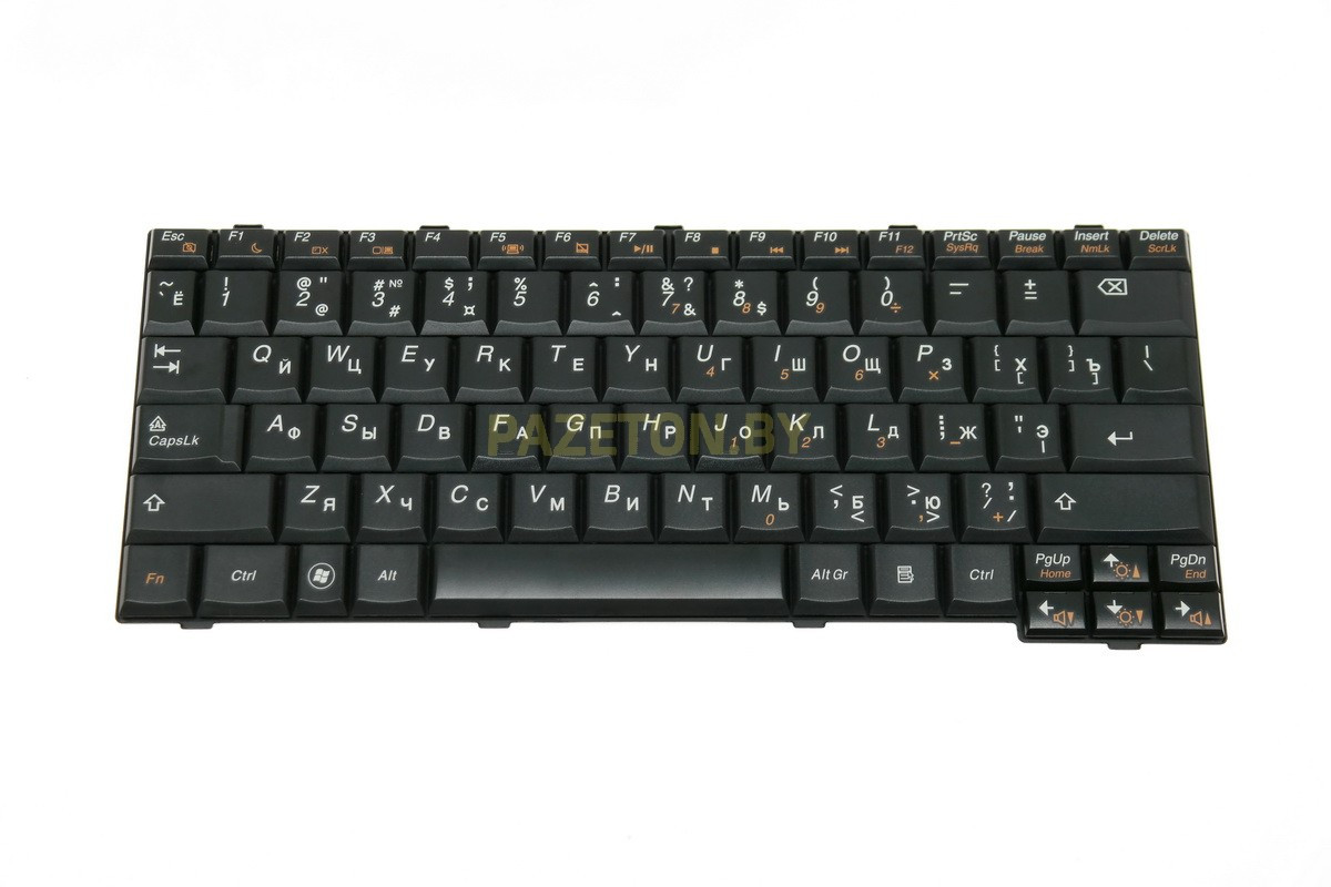 Клавиатура для ноутбука LENOVO S12 черная и других моделей ноутбуков