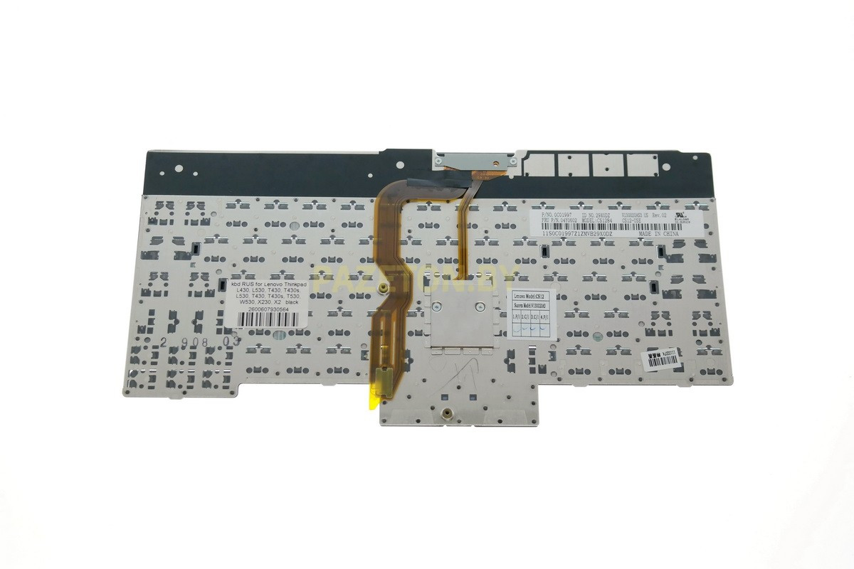 Клавиатура для ноутбука Lenovo Thinkpad L430 L530 T430 T430s L530 T430 T430s T530 W530 X230 X2 и других - фото 2 - id-p94239124