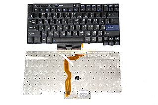 Клавиатура для ноутбука Lenovo ThinkPad T400s T410 T420 T510 T520 W510 W520 черная w/o point