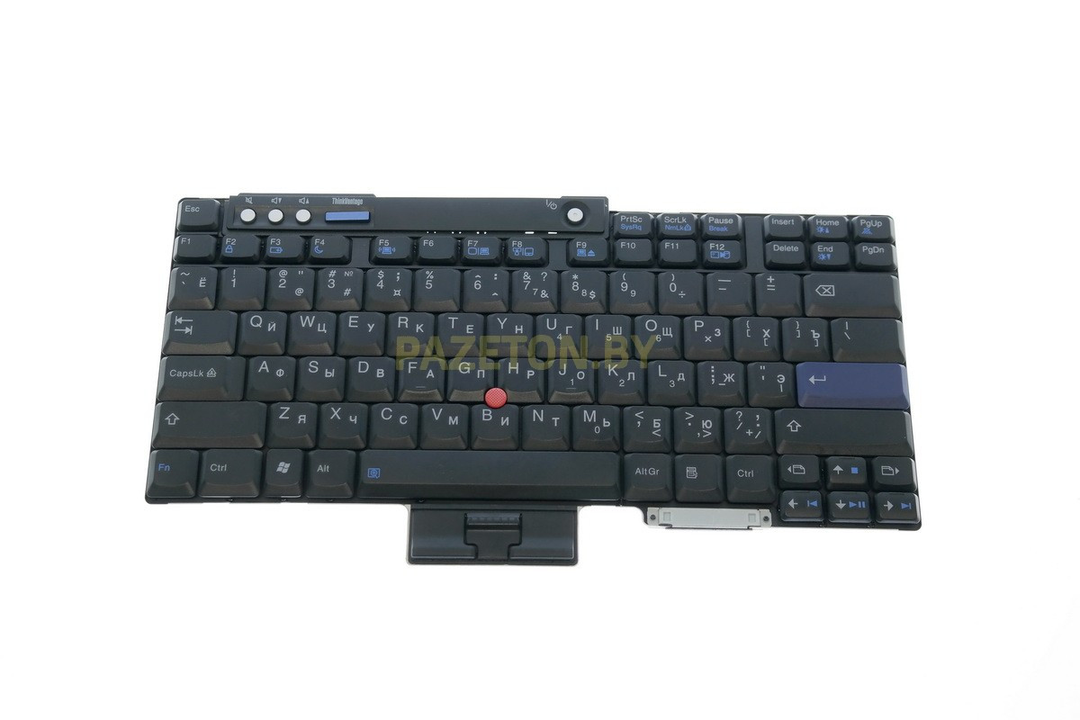 Клавиатура для ноутбука Lenovo ThinkPad T60 T61 T400 T500 W500 черная и других моделей ноутбуков