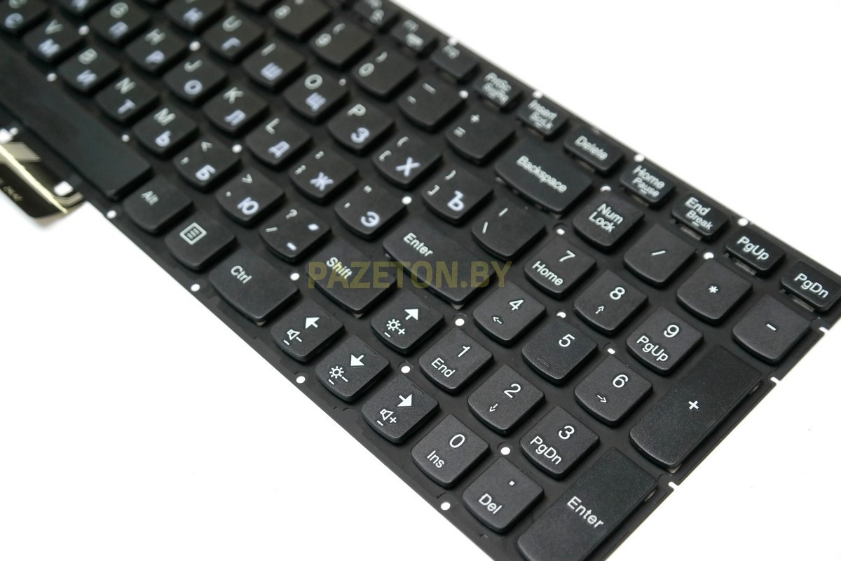 Клавиатура для ноутбука LENOVO Y50-70 Черная - фото 3 - id-p130184976
